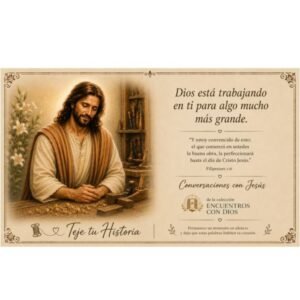 Dios está trabajando en ti