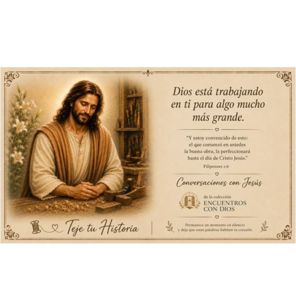 Dios está trabajando en ti