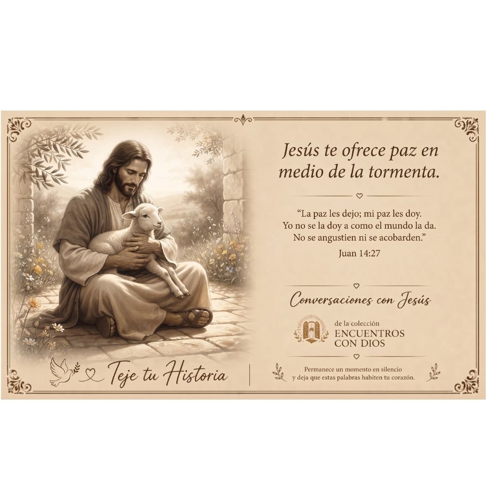 Jesús te ofrece paz en medio de la tormenta