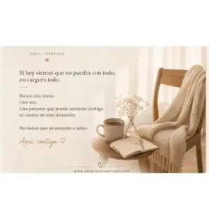 Tarjeta No 4. Para cuando sientes que ya no puedes más