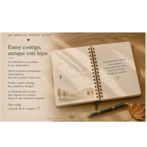 Tarjeta No 3. Para recordarte que estoy contigo